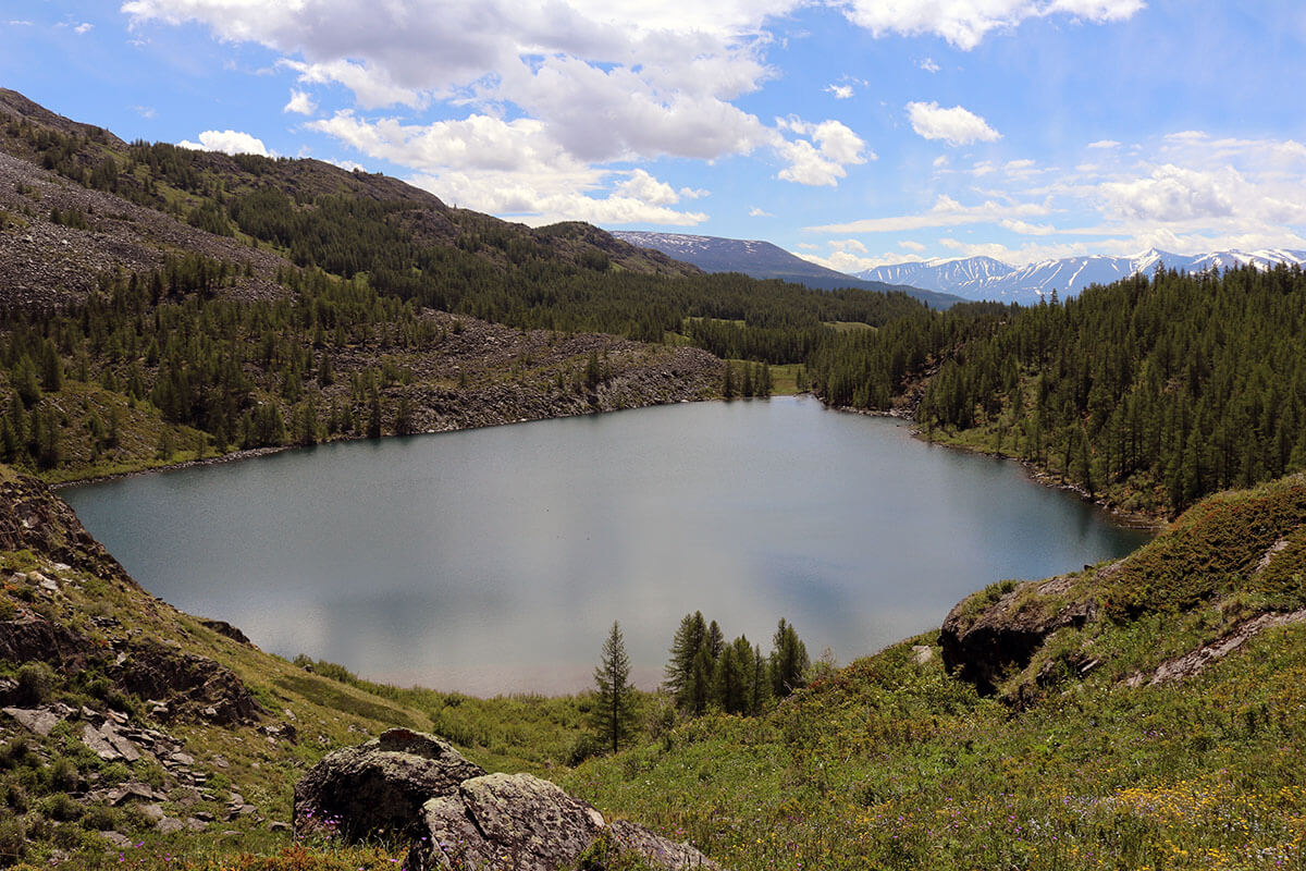 Lake in Western Mongolia