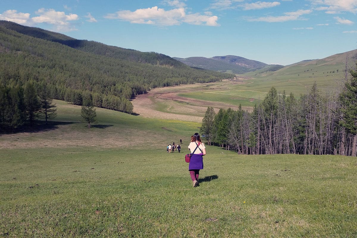 Trekking in Mongolia