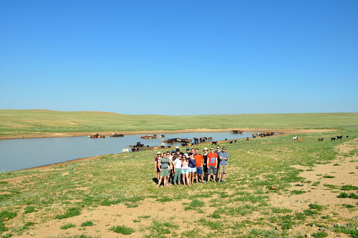 Mongolian steppe