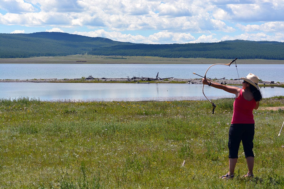 Lake in Mongolia