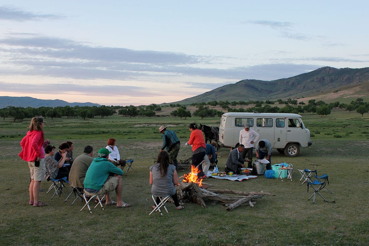 Camping in wilderness Camping in wilderness