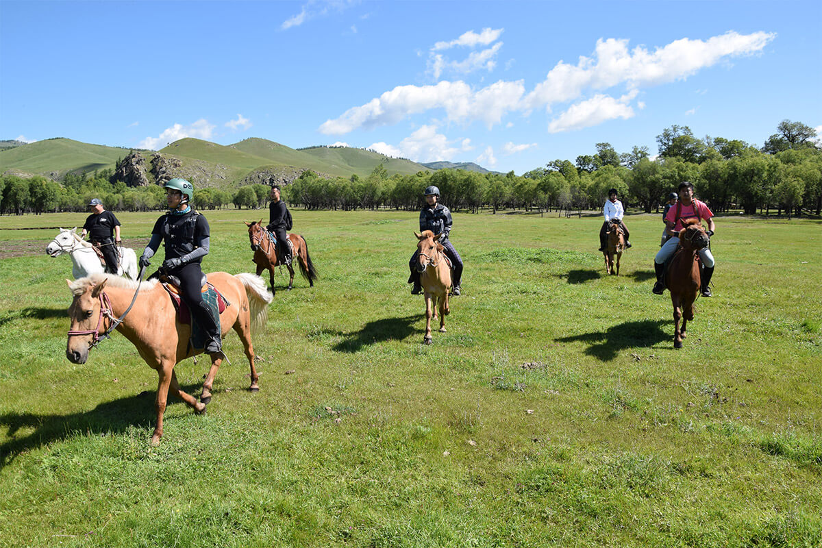 horseback riding