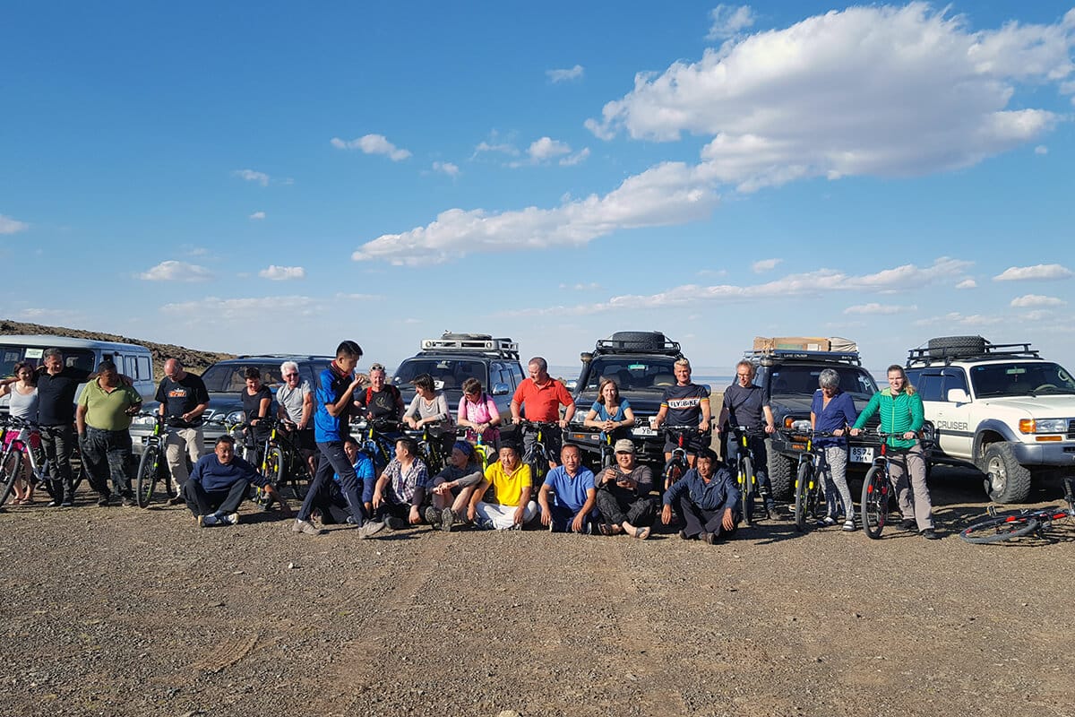 Cycling in Mongolia