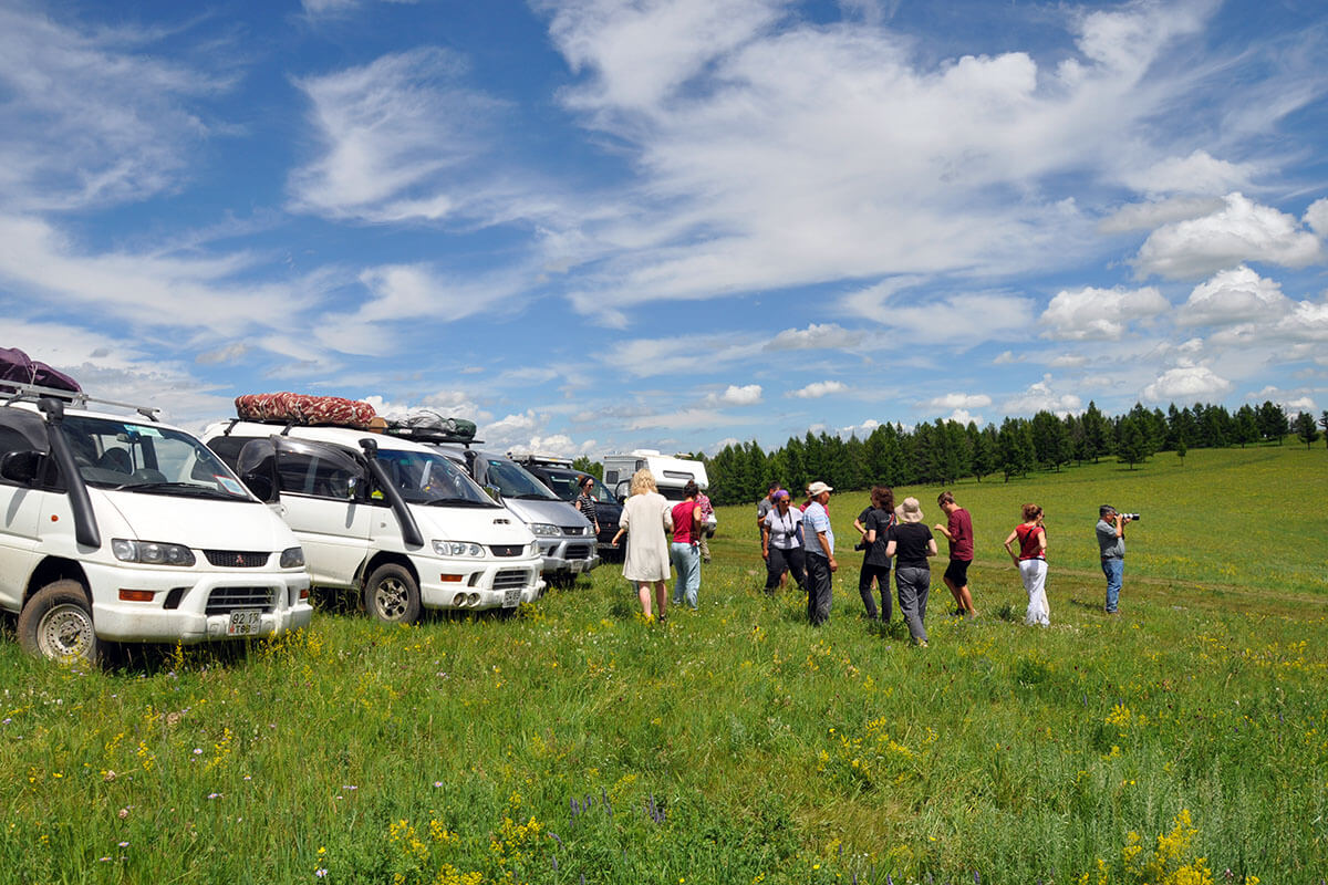 Mongolian vehicles