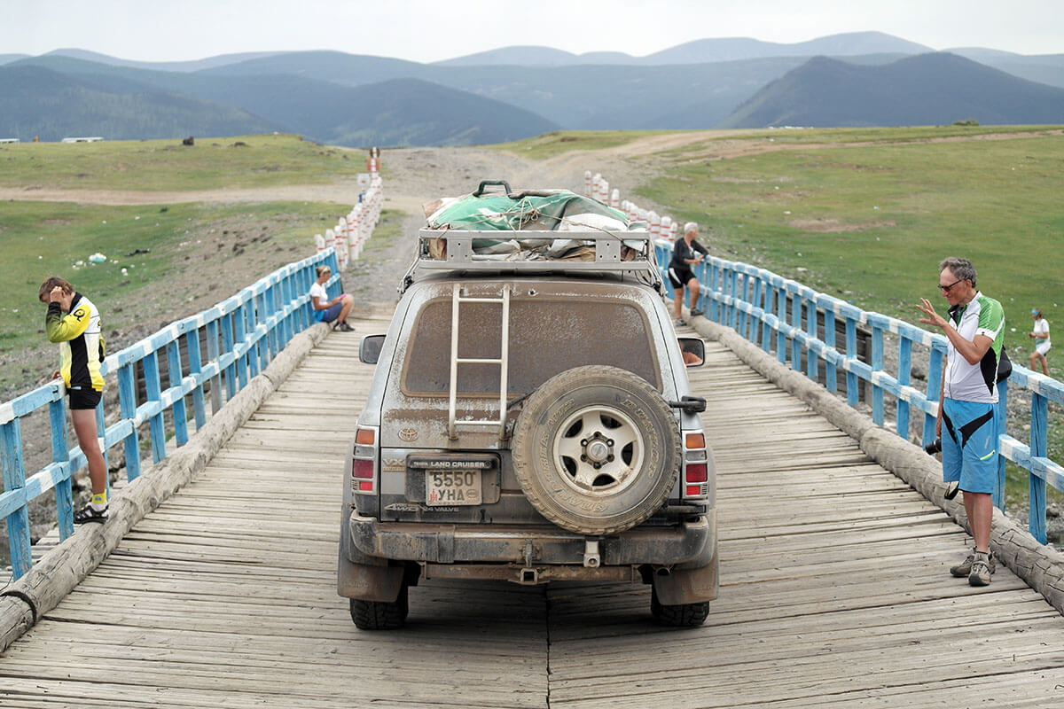 Orkhon river bridge