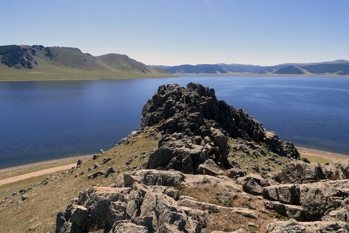Terkhiin Tsagaan lake