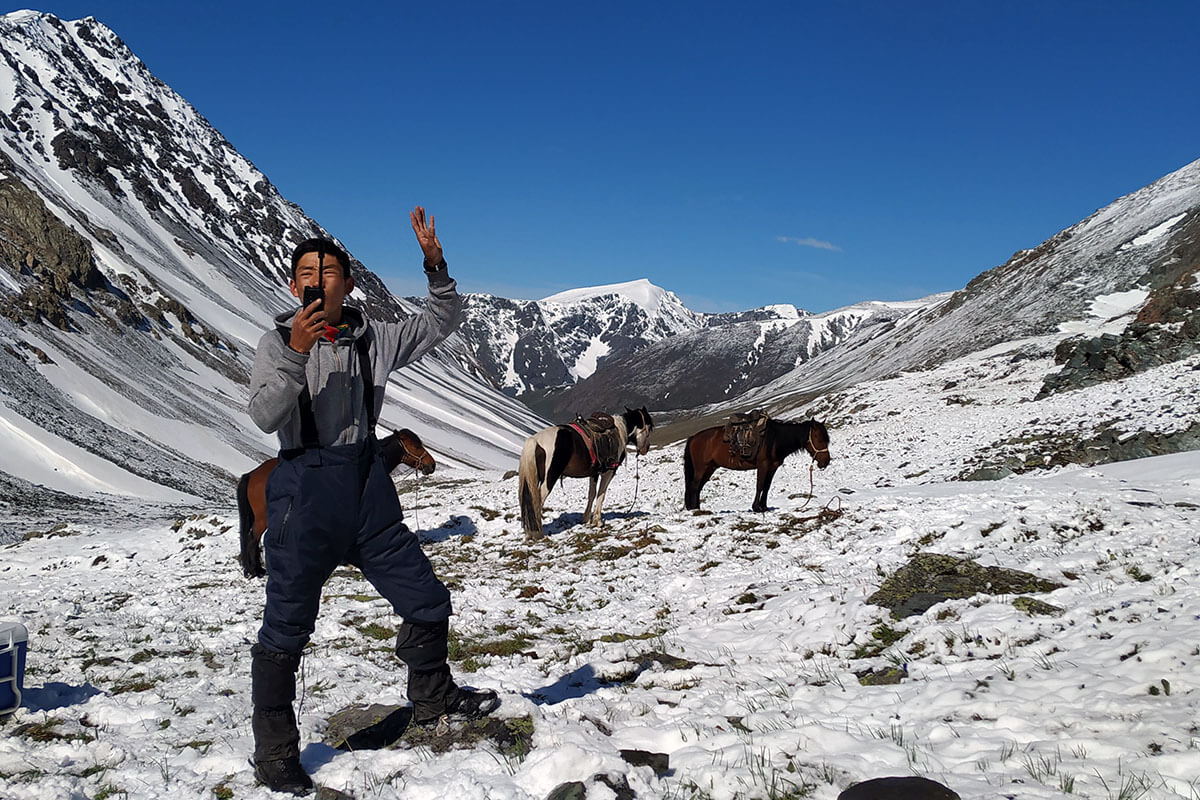 Trekking in Mongolia