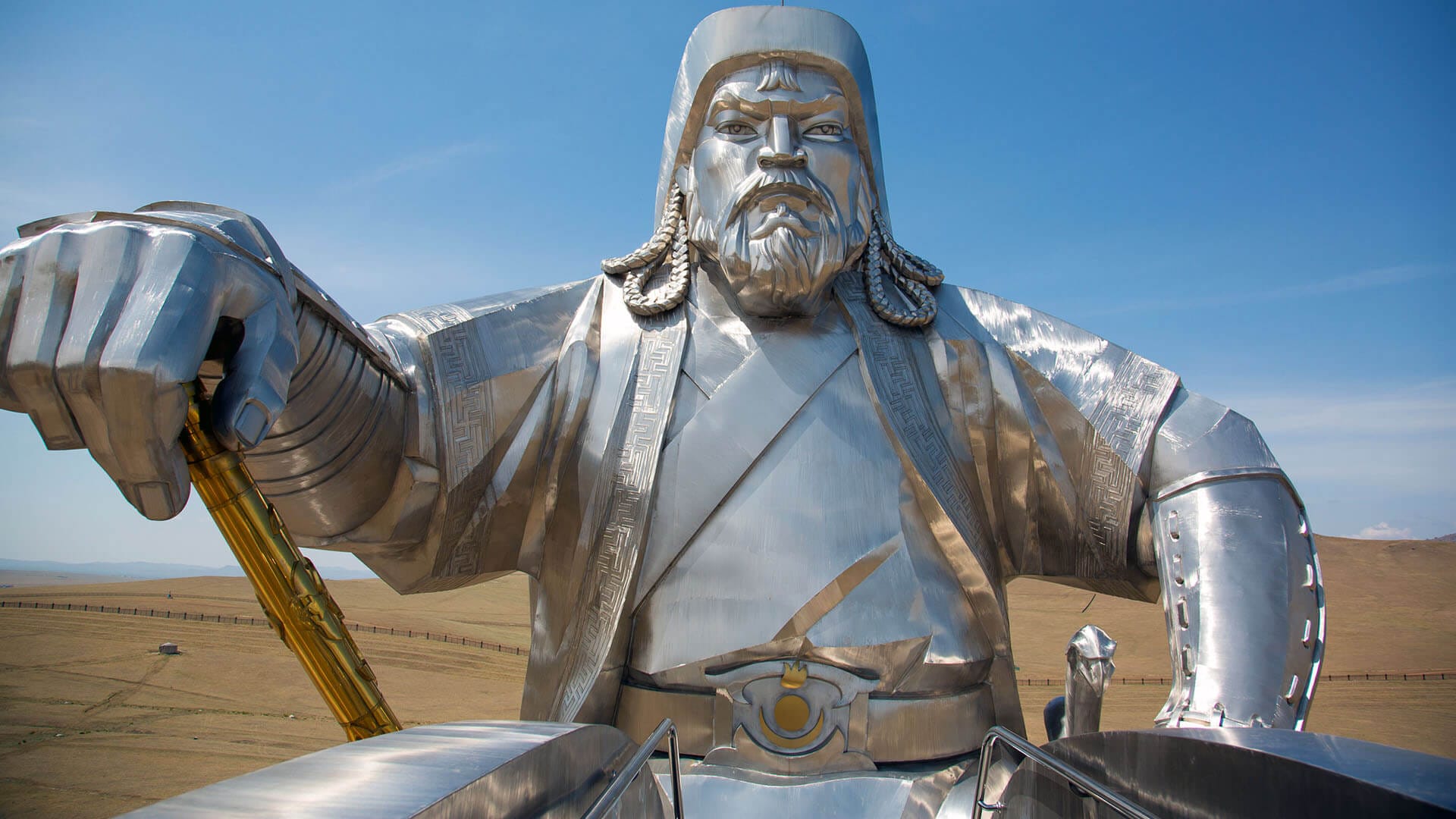 Genghis Khan statue